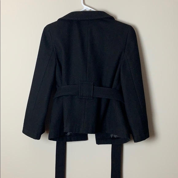 Old Navy Tie Waist Wool Coat - Picture 4 of 6